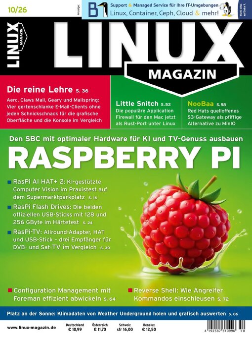 Cover image for Linux Magazin Germany